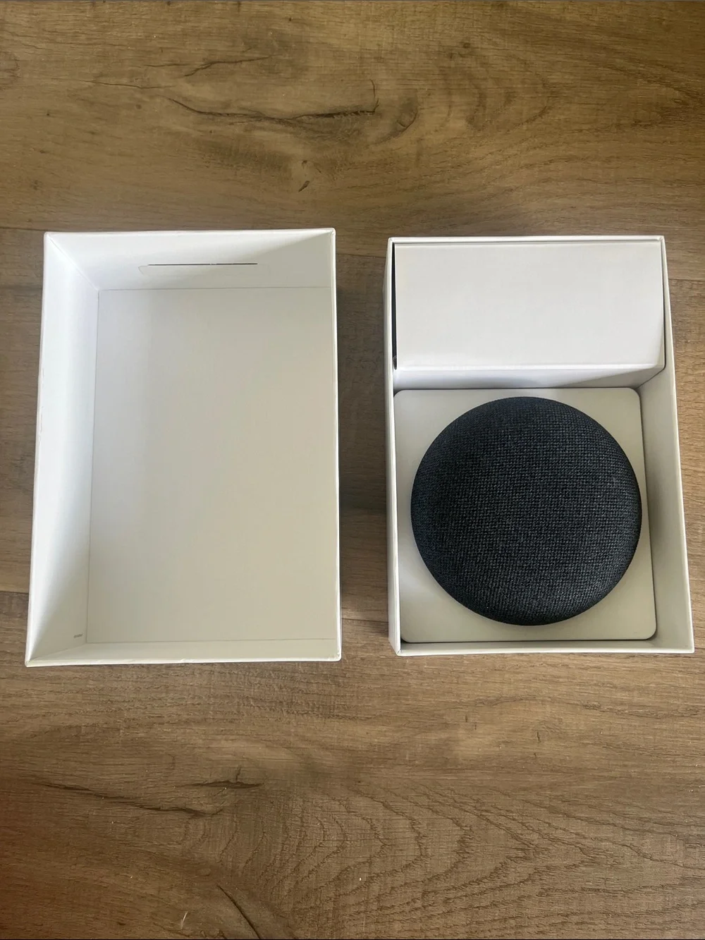 Google Nest Mini — Second Generation Smart Speaker Euro Plug w Adapter Tech